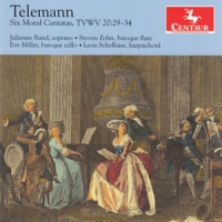 Telemann, G.p. Six Moral Cantatas