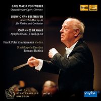 Weber / Beethoven / Brahms Ouverture / Violin Concert In D