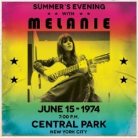 Melanie Central Park 1974 -coloured-