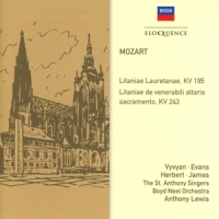 Mozart, Wolfgang Amadeus Litanies, Kv 195 & 243
