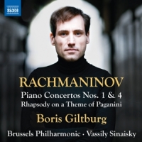 Giltburg, Boris / Brussels Philharmonic / Vassily Sinaisky Rachmaninov: Piano Concertos Nos. 1 & 4 - Rhapsody On A