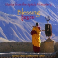 Monks From The Spituk Monastery Blessing