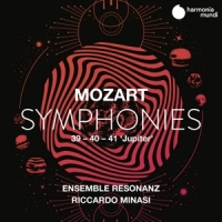 Riccardo Minasi Ensemble Resonanz Mozart Symphonies Nos. 39 40 & 41 J