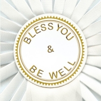 Chartreuse Bless You & Be Well -coloured-