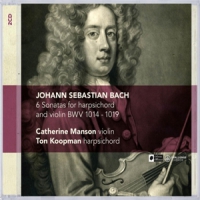 Bach, J.s. / Manson, Catherine / Ton Koopman 6 Sonatas For Harpsicord & Violin