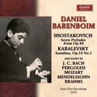 Barenboim, Daniel Rare First Recordings 1955
