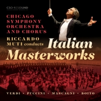 Chicago Symphony Orchestra Riccardo Riccardo Muti Conducts Italian Mast