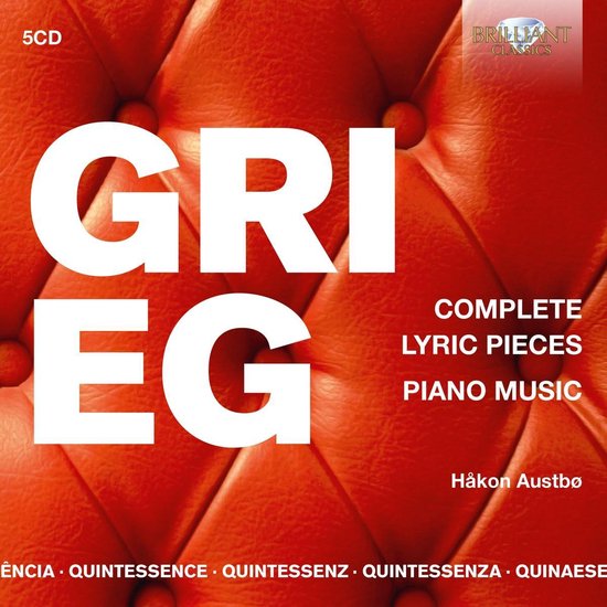Grieg, Edvard Complete Lyric Pieces/piano Music