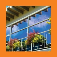 Reds, Pinks And Purples Still Clouds At Noon (white)