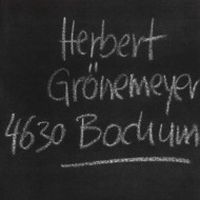 Gronemeyer, Herbert 4630 Bochum -180g Remaster-