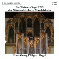 Bach, J.s. Die Weimer-orgel 1789