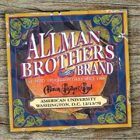 Allman Brothers Band American University Washington, D.c. 12/13/70