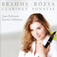 Jean Johnson Brahms Rozsa Clarinet Sonatas