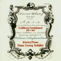 Bach, J.s. Goldberg Variationen Bwv 988//schafer, Hans Georg