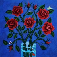 Widowspeak Roses (cherry Red)