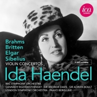 Haendel, Ida Britten, Brahms, Elgar & Sibelius: Violin Concertos (li