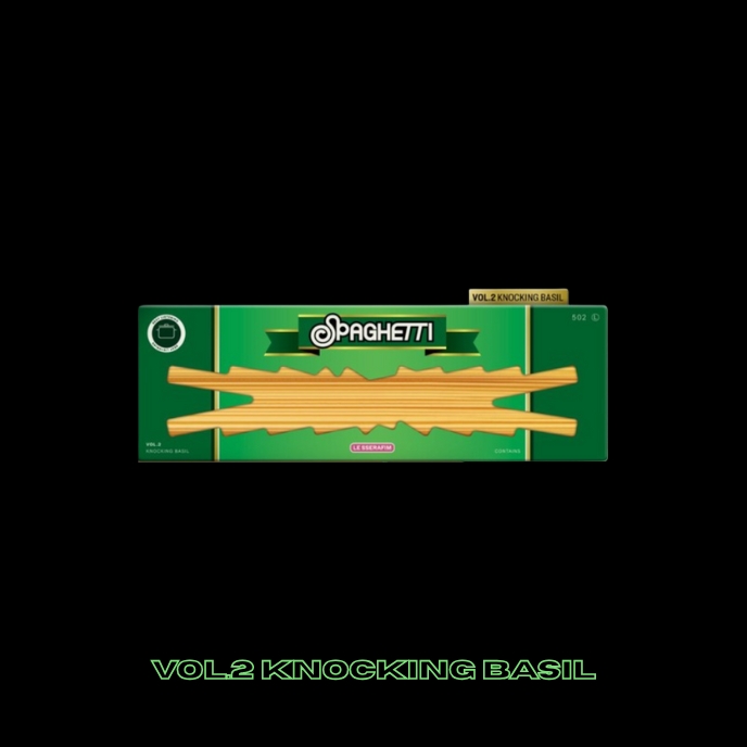 Le Sserafim 1st Single: Spaghetti -knocking Basil