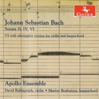Bach, Johann Sebastian Sonatas For Violin & Harpsichord