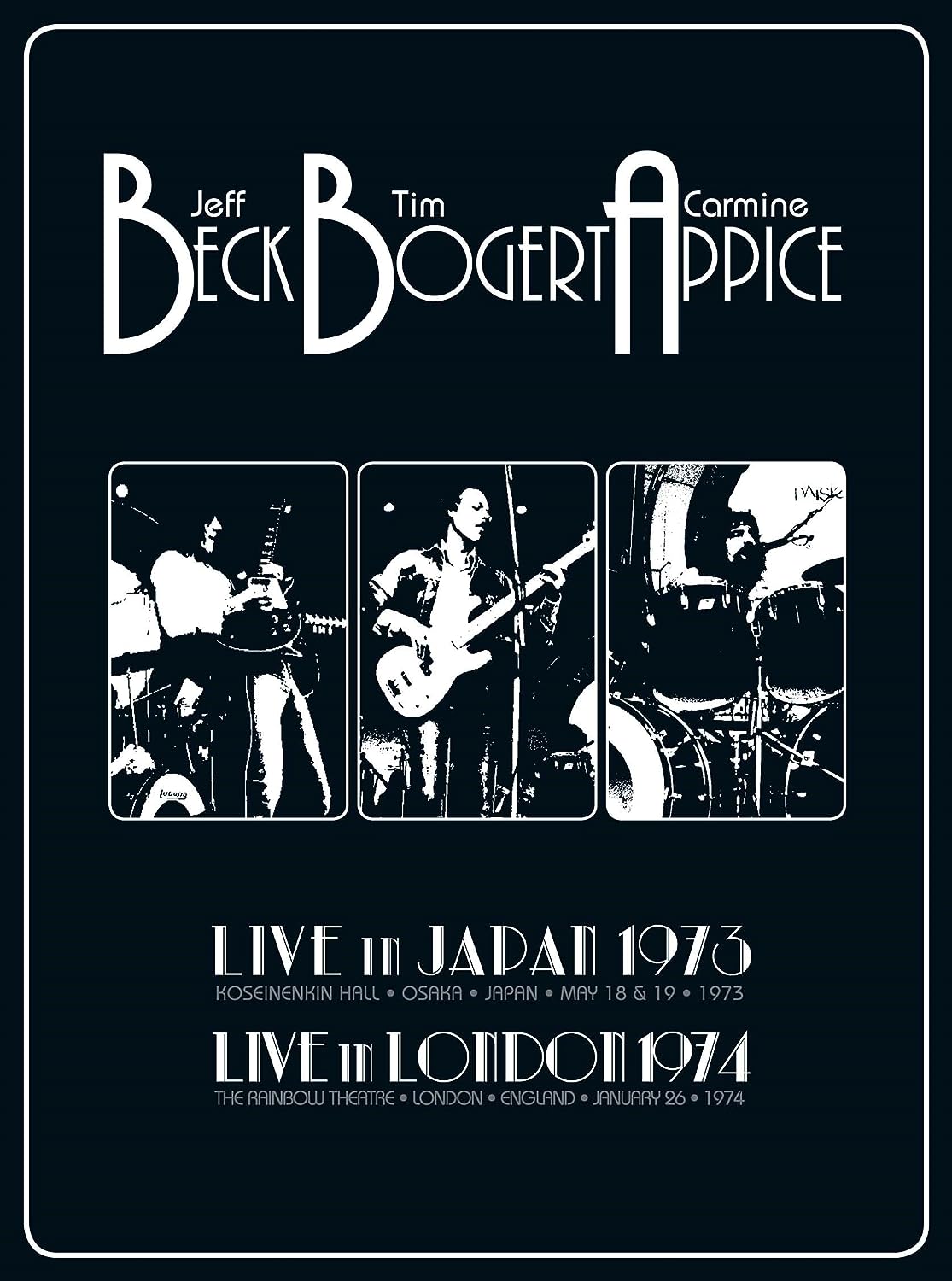 Beck, Bogert & Appice Live 1973 & 1974