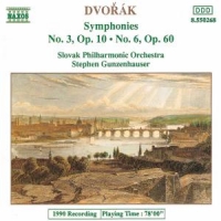 Dvorak, Antonin Symphonies No.3, Op.10 No.