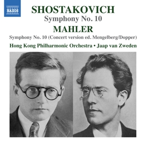 Zweden, Jaap Van Shostakovich: Symphony No. 10 - Mahler: Symphony No. 10