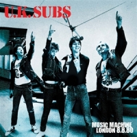 Uk Subs Music Machine London 8-8-80 -coloured-