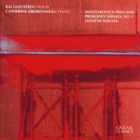 Kai Gleustein Catherne Ordronneau Violin Sonatas