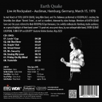 Earth Quake Live At Rockpalast 1978