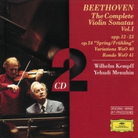 Kempff, Wilhelm & Yehudi Menuhin Beethoven: The Complete Violin Sonatas Vol. 1