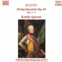 Haydn, Franz Joseph String Quartets Op.54, 1-3