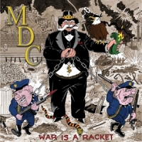 M.d.c. War Is A Racket (gold/black Splatter) -coloured-