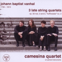 Vanhal, J.b. 3 Late String Quartets