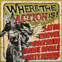 Various Where The Action Is! (&7" Black)
