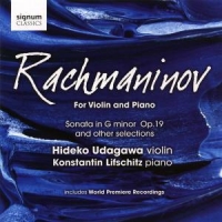 Rachmaninov, S. Works For Violin & Piano