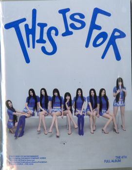 Twice This Is For -blauwe Letters-