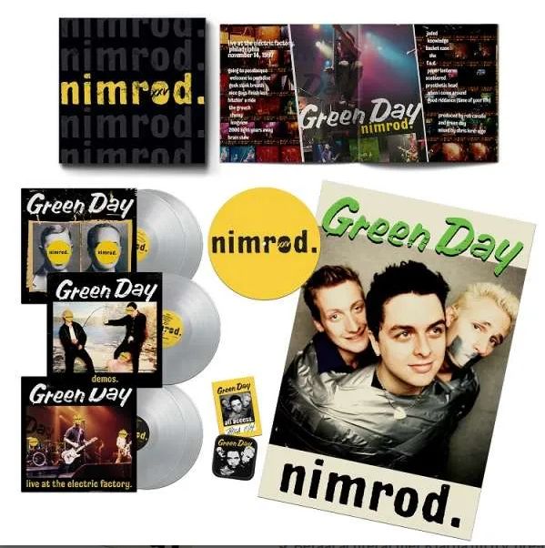 Green Day Nimrod -coloured-