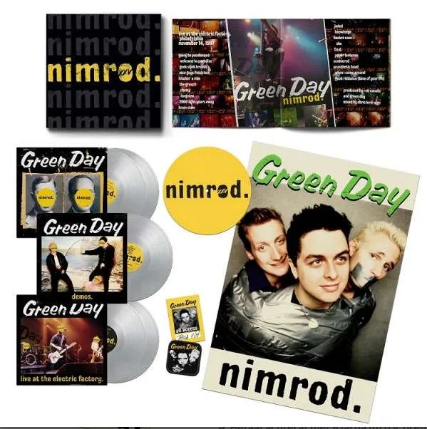 Green Day Nimrod (25th Anniversary Edition) -coloured-