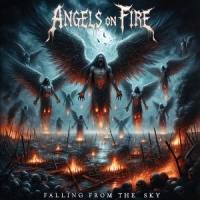 Angels On Fire Falling From The Sky