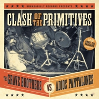 Grave Brothers Clash Of The Primitives Split (lp+cd)