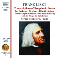 Liszt, Franz Transcriptions Of Symphonic Poems