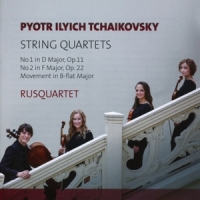 Tchaikovsky, Pyotr Ilyich String Quartets No.1 In D Major Op.11/no.2 F Major