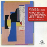 Lister, Rodney Works For Piano 4-hands By Shapero,