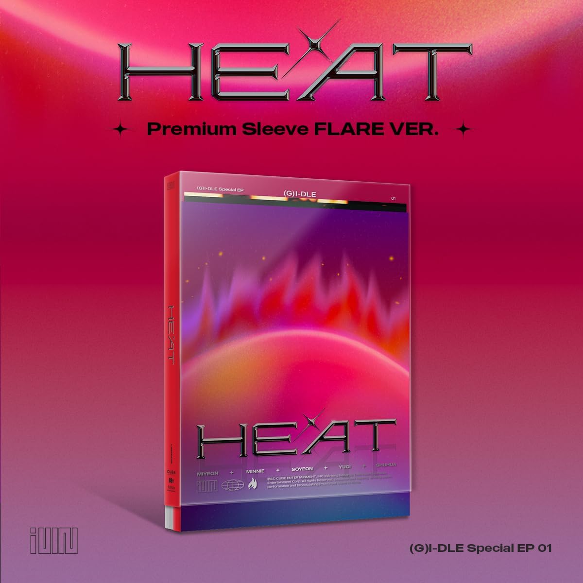 (g)i-dle Special Ep: Heat (flare Versie)