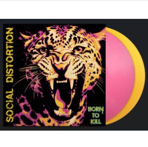 Social Distortion Born To Kill -roze/geel-