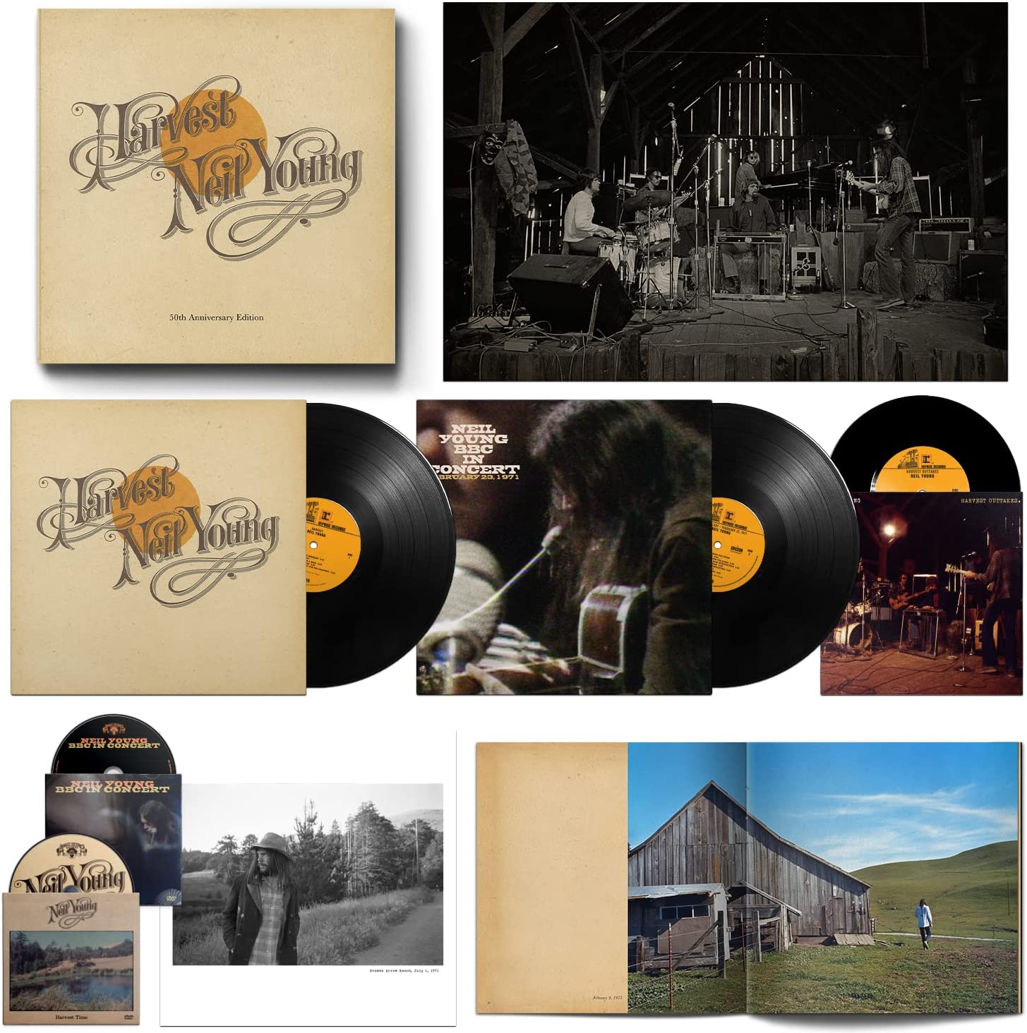 Young, Neil Harvest (50th Anniversary Edition) (lp+dvd)