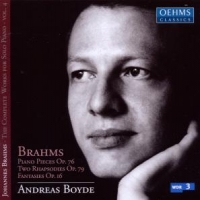 Brahms, Johannes Complete Works For Solo Piano Vol.4