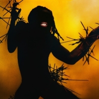 Young Fathers Heavy Heavy -rood+poster-