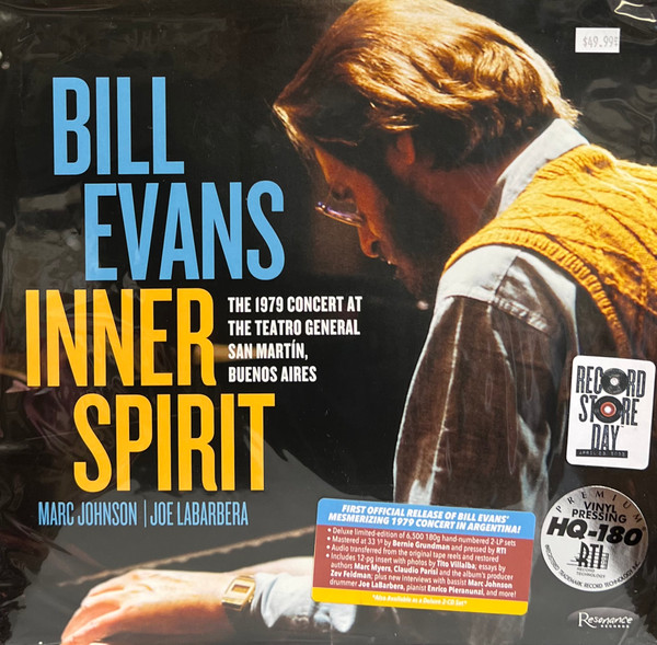 Evans, Bill Inner Spirit The 1979 Concert At Th