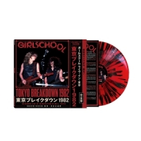 Girlschool Tokyo Breakdown 1982 (black/red Spl
