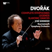 Serebrier, Jose & Bournemouth Symphony Orchestra Dvorak: Complete Symphonies/legends/slavonic Dances